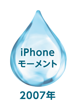 iPhoneモーメント2007年